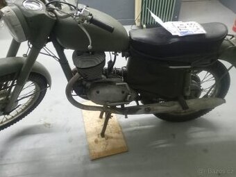 Jawa 250 typ 579 Švéd  libenak s doklady