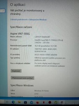 ACER ASPIRE V NITRO