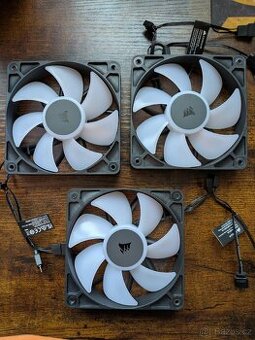 PC ventilátory Corsair RS120 ARGB