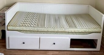 Postel ikea Hemnes rozkládací - zachovalá