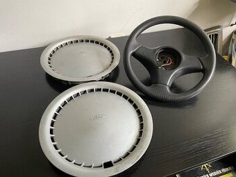 Volant + poklice Ford Escort (cena za vše)
