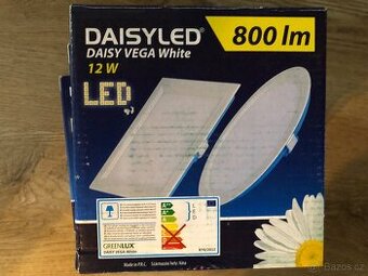 4 ks stropní LED svítidla kulaté