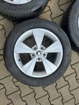 Alu kola sada Škoda 5x112 16" 6.5J ET46 Octavia, Superb atd