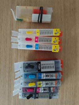 Kompatibilní plnitelné cartridge Canon PGI-550, CLI-551 - 1