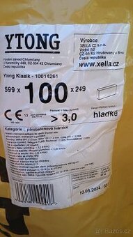 Ytong klasik příčkovka 100