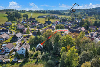 Prodej chalupy, CP 750m2, Hamry u Hlinska