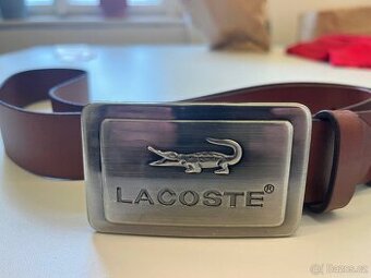 Pasek Lacoste kožení - 1