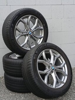 Pěkná orig alu kola BMW X4, X3, Michelin 245/50/19