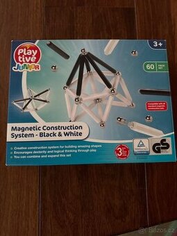Playtive® Magnetická stavebnice – nekonečná kreativní zábava