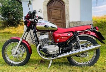 Jawa 350 s TP ČR, Californian 5, červená metalíza