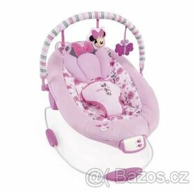 Bright Starts Lehátko Minnie Mouse Precious Petals