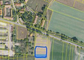 Pronájem rovinaté louky1500 m2, Radkov, Tábor - 1