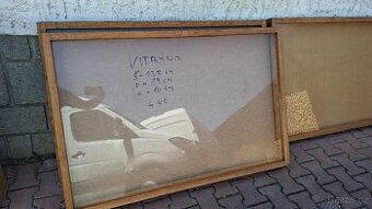 Vitrína Nástěnka Tabule Stůl