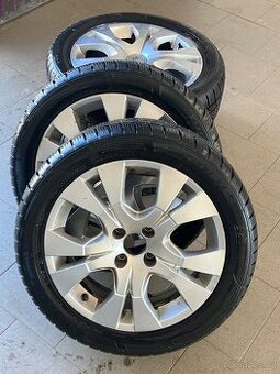 ALU kola citroen-peugeot zimni pneu.