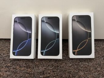 Apple iPhone 16 Pro 256gb. TOP stav, rok zaruka.