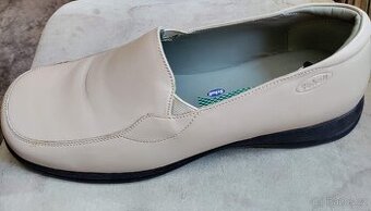 Zdravotní nové kožené mokasiny vel.41