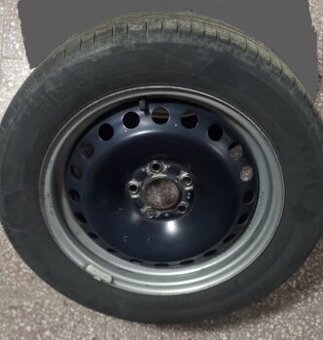 Prodám 1ks disk s letní pneu 205/55 r16