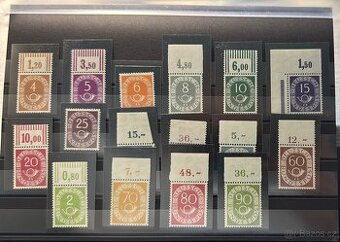 Poštovní známky Německo BRD 1951 Posthorn