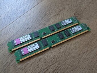 RAM Kingston DDR3-1333 CL9 2x 2GB