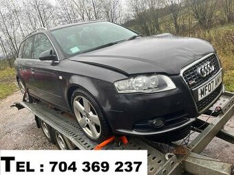 //AUDI A4 AVANT B7 2.0TDI 103Kw BRE 2007//DÍLY
