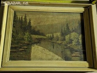 Starý obraz příroda