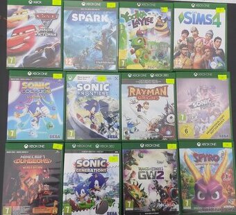 Dětské hry na xbox one 400-500kč