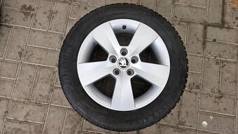Zimní Sada Alu 5x100 185/60 R15 Škoda Fabia III Rapid