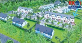 Pronájem řadového rodinného domu  Bezno, ulice Na Výsluní