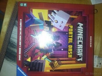Minecraft Portal Dash stolní hra