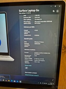 Prodám notebook Microsoft Laptop Go