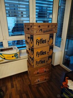 Banánové krabice 7 kusů