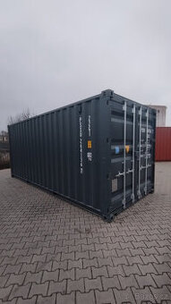 Lodní 20 ft kontejner po jedné cestě v barvě antracit