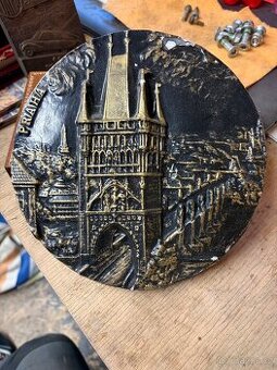 Porcelánový obraz Praha