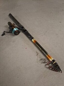 Teleskopický rybářský prut