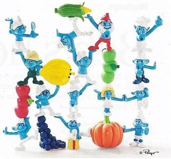 Sada spojovacích šmoulů