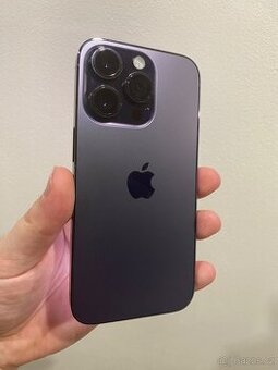 iPhone 14 PRO 256Gb…100% baterie…jako nový, Purple