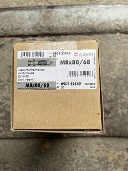 WŰRTH M8x80/68 kovová dutinová hmoždinka