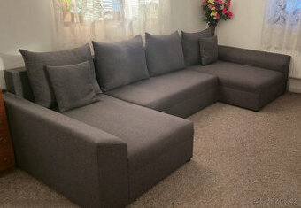 Prostorná rohová sedací souprava – jako nová