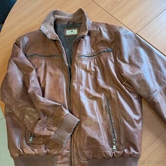 Pánská kožená bunda