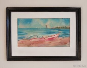 Jiří Morávek - Maják - Obraz