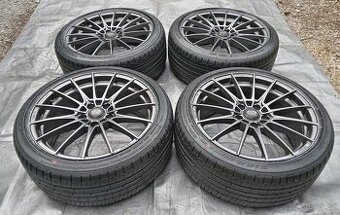Alu kola 8x18 5x112 s novými letními pneu 225/40 R18