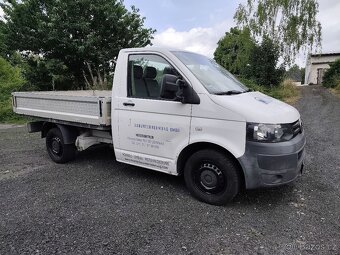 VW T5.1 - 168000km  valník 2013 - PEVNÁ CENA