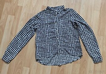 Hvězdičková košile s dlouhým rukávem H&M vel. 152