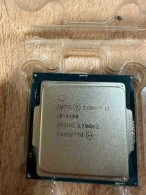 Procesor Intel I3 6100 socket 1151