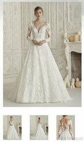 Prodám svatební šaty od španělské módní značky Pronovias - 1