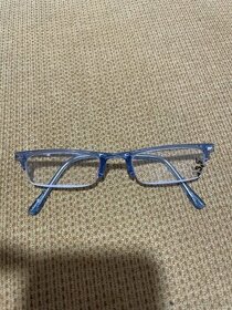 Dioptrické brýle modré