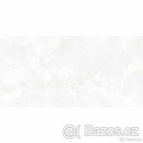 Bílá lesklá dlažba-obklad Baumax 1m2