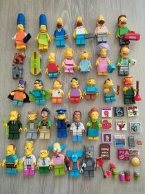 Figurky Simpsonovi ke stavebnici lego