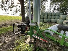 Ovijecka balíků, balička senáže, Sipma 7500 Tekla