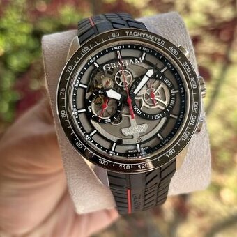 Graham, model Silverstone RS Skeleton, originál hodinky